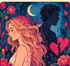 Dreaming of your ex: floral tarot illustration