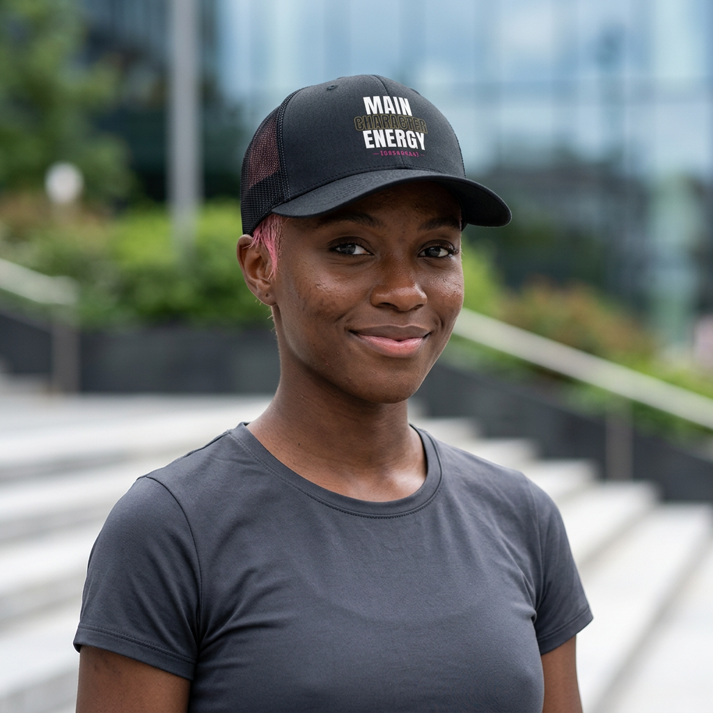 Main Character Energy (`Reversed) Trucker Cap - Image 14
