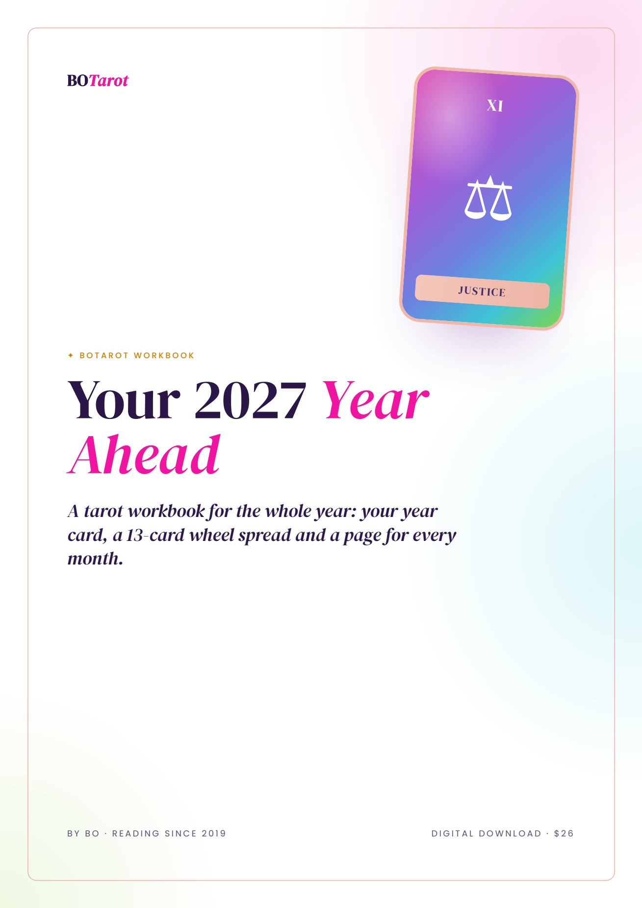 2027 Year Ahead Workbook cover