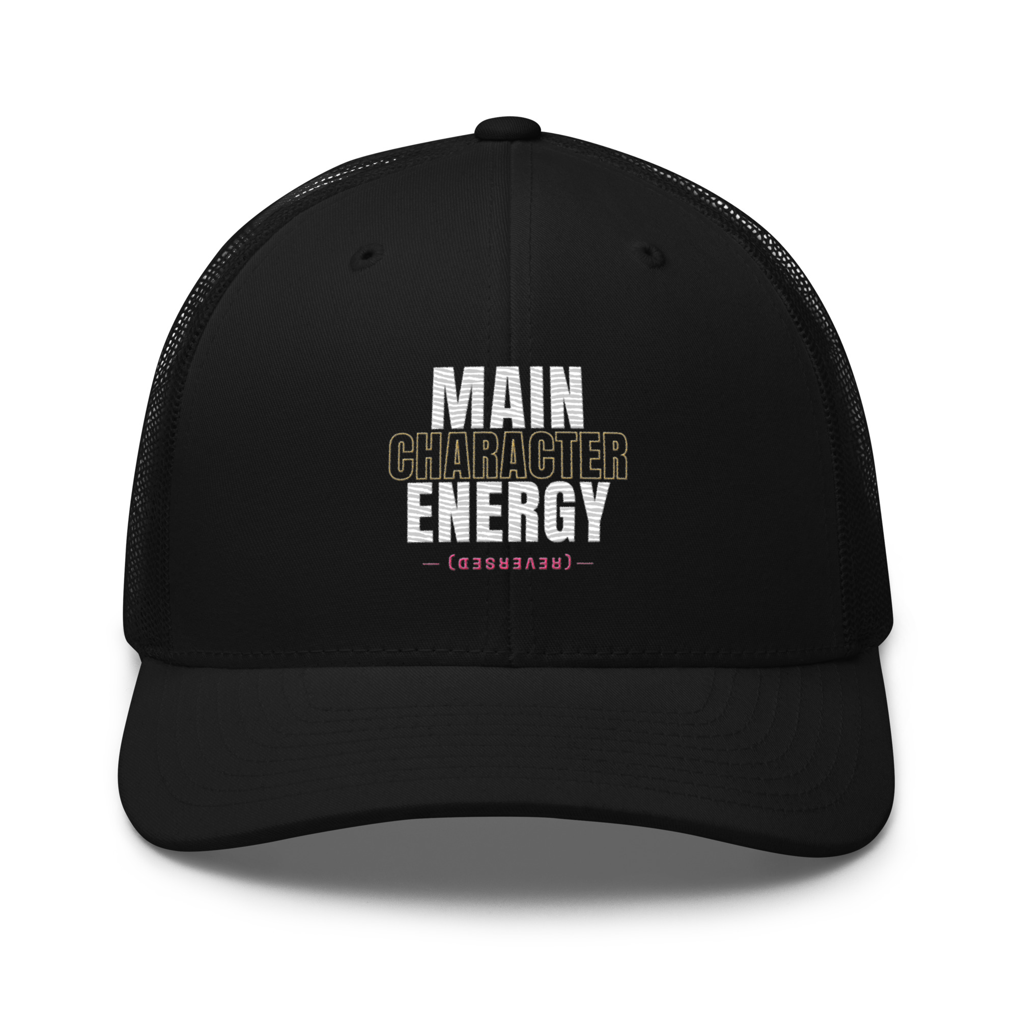 Main Character Energy (`Reversed) Trucker Cap - Image 2