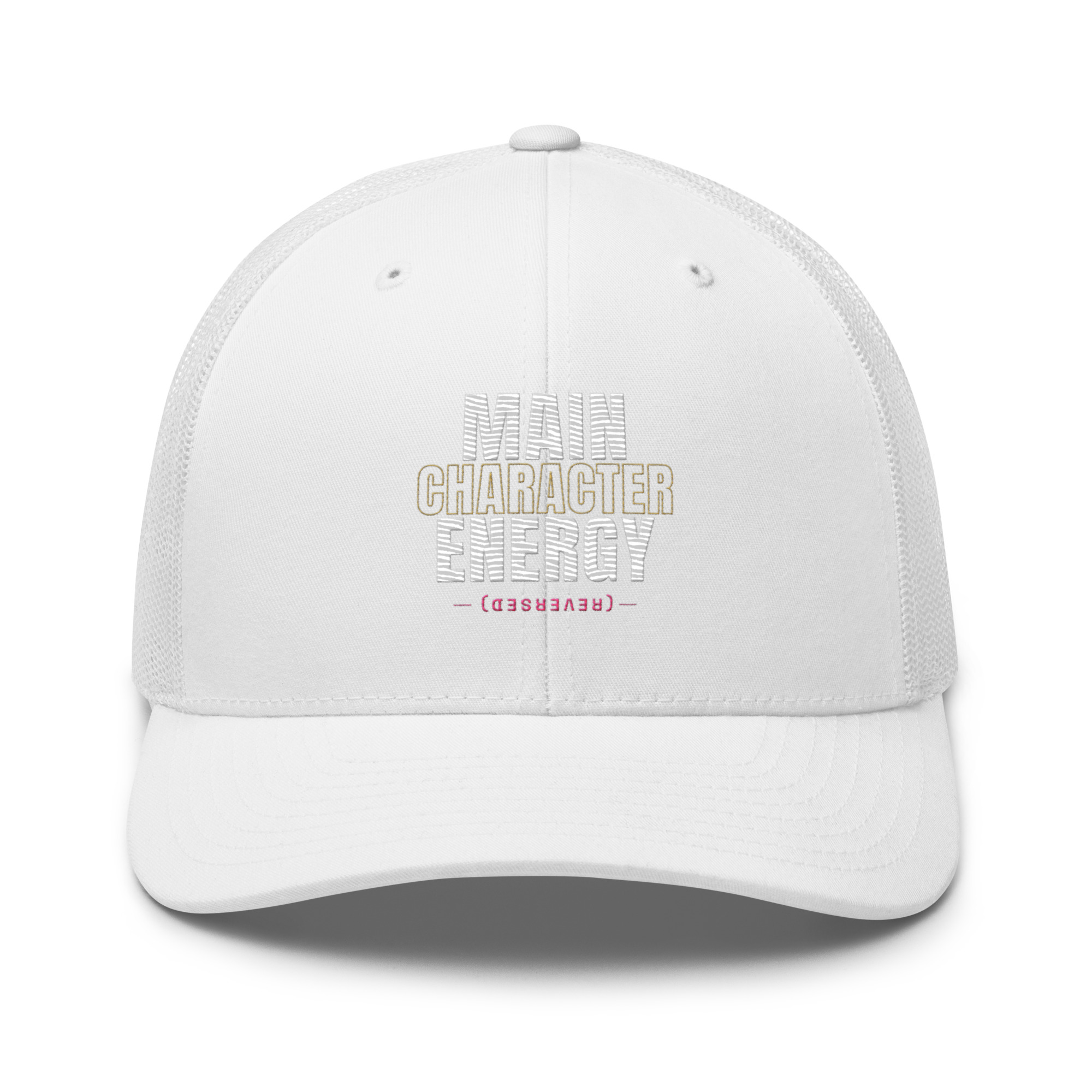 Main Character Energy (`Reversed) Trucker Cap - Image 3